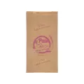 Sacs pains-kraft brun 250/50+50x490mm violet